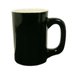 Log Home Mug - Black/white