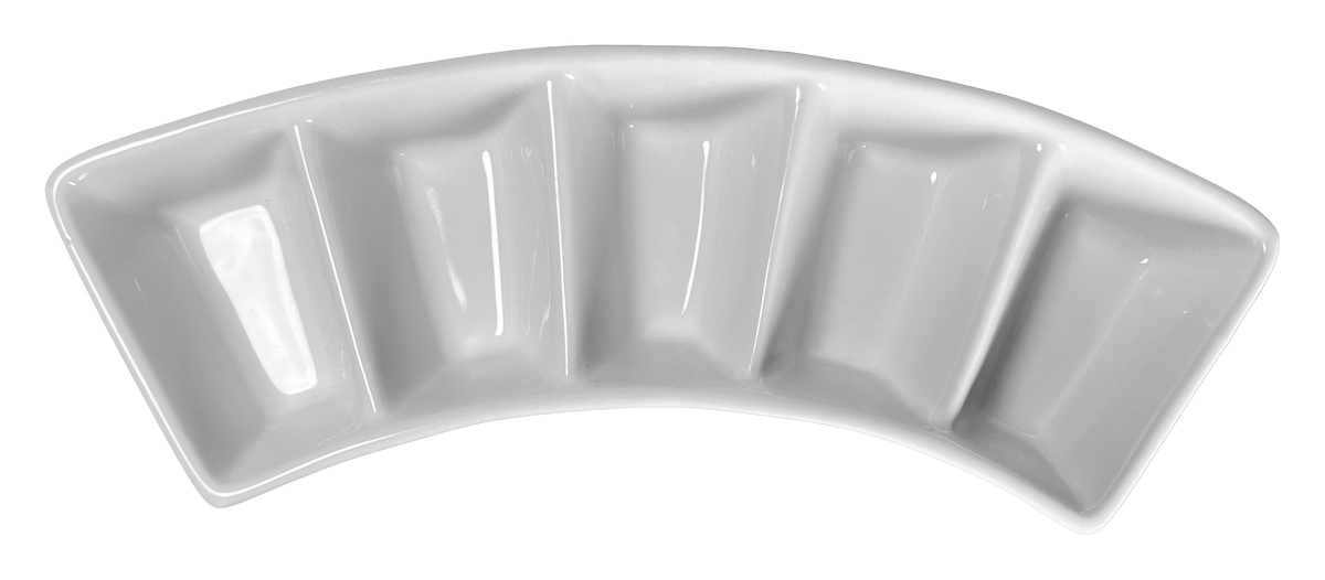 5 Compartment Dish