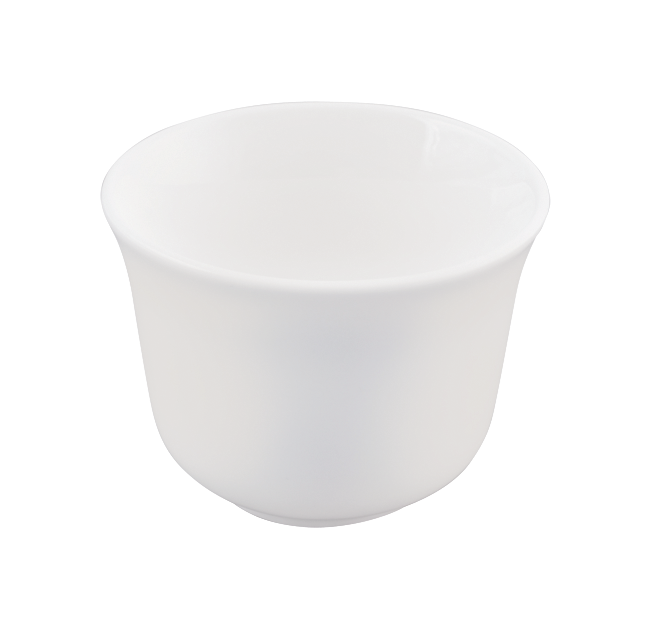 Rolled Edge Chinese Tea Cup