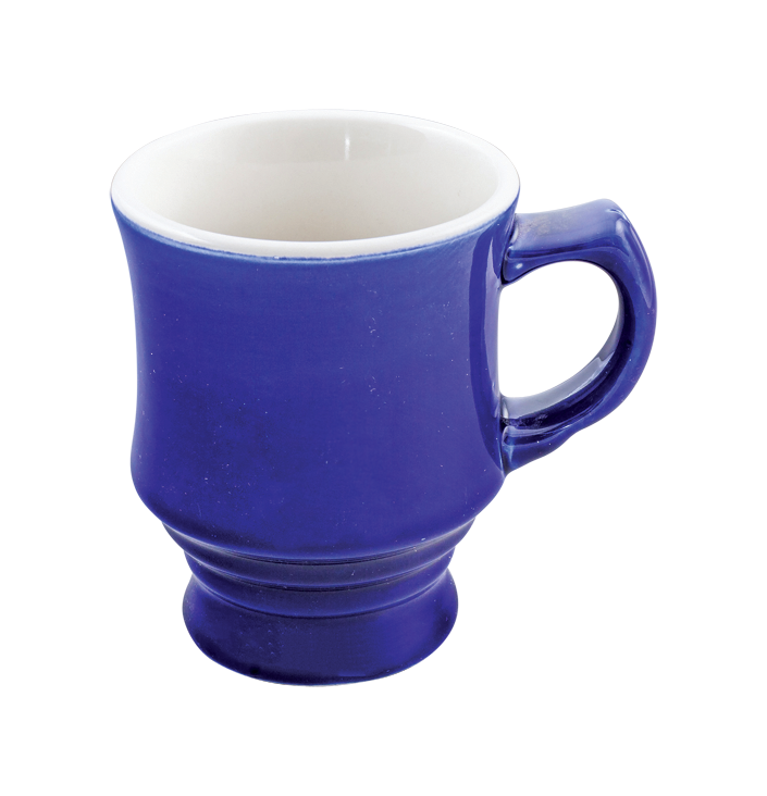 Tuscany Footed Mug - Blue