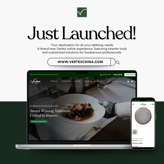 Vertex China Launches New Website for Restaurant and Hospitality Tabletop Solutions