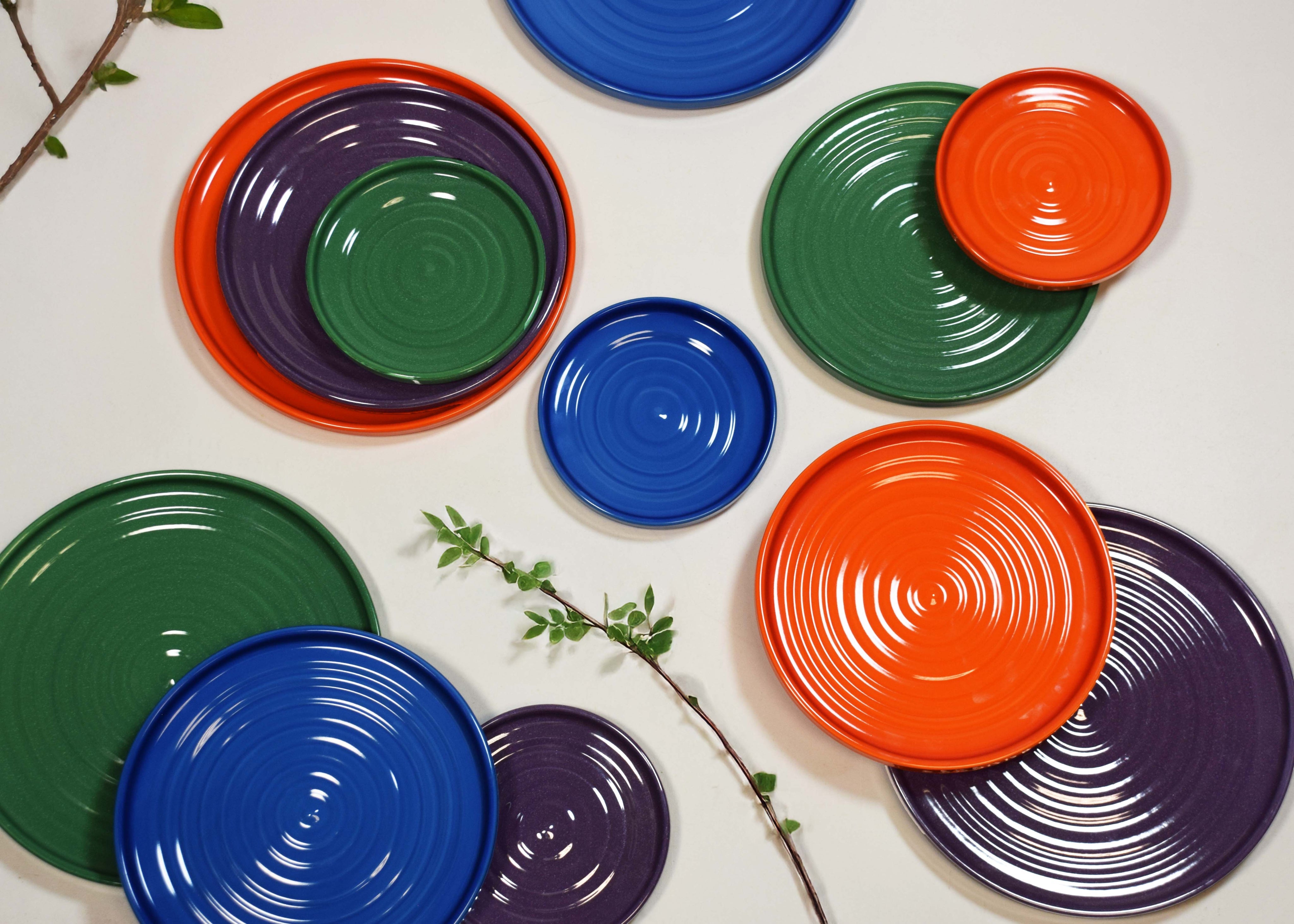 Elements Stacking Plates - <br> New Colors