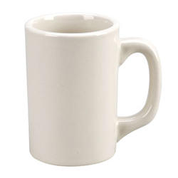 Log Home Mug - White