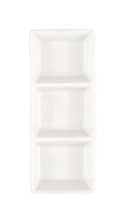 Sauce Dish 3 Wells
