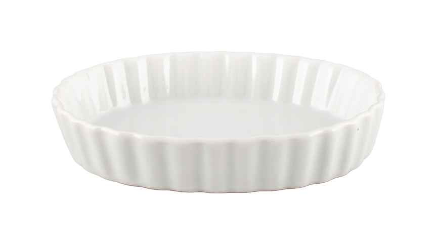 Oval Quiche Dish - Fluted