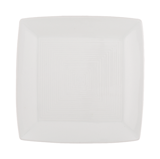 Square Plate (embossed)