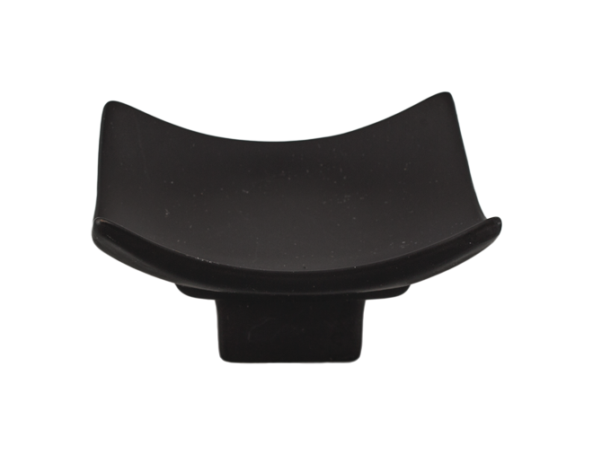 Appetizer Dish Matte Black