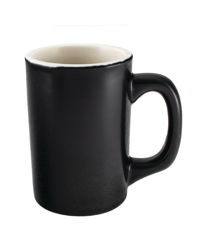 Log Home Mug - Black/white