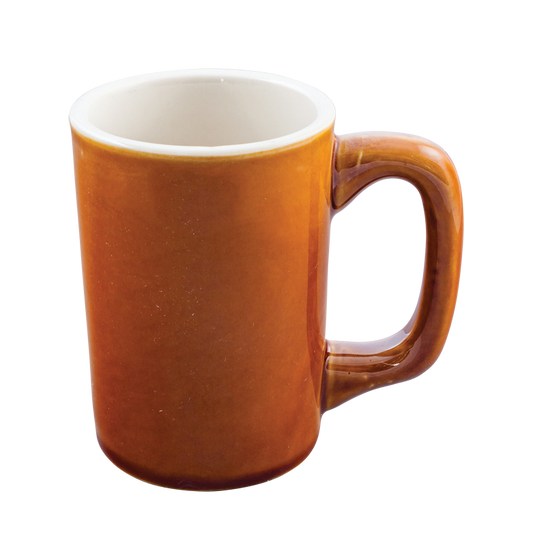 Log Home Mug - Brown/white
