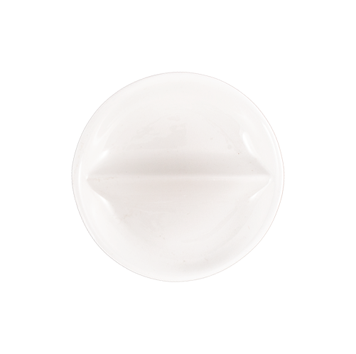 Round Divided Sauce Dish