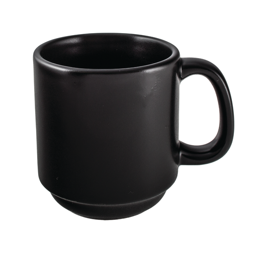 Summit Mug, Stackable - Black