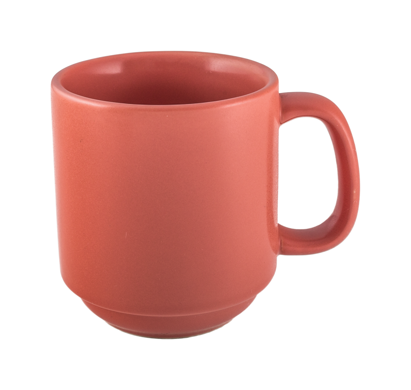Summit Mug, Stackable - Terra Cotta