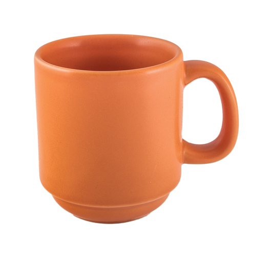 Summit Mug, Stackable - Tangerine Orange