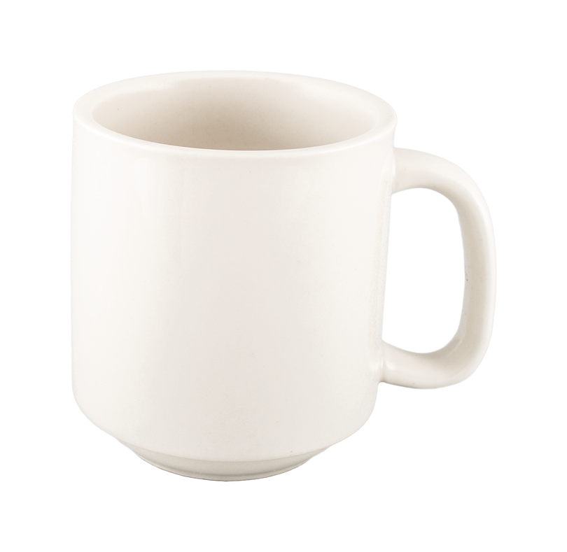 Summit Mug, Stackable - White