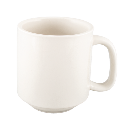Summit Mug, Stackable - White