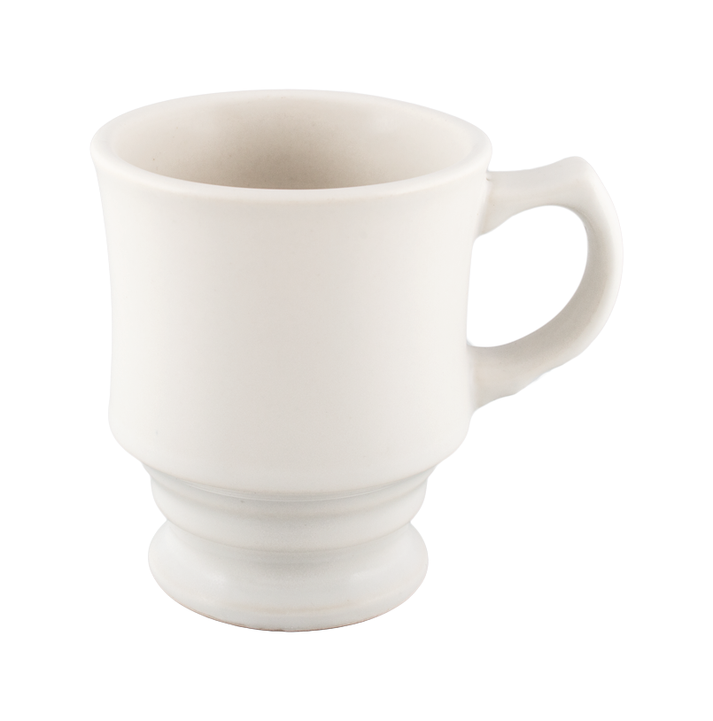 Tuscany Footed Mug- White