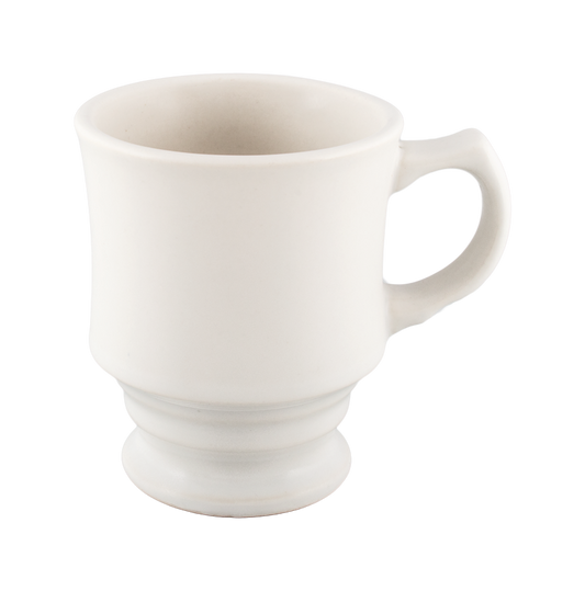 Tuscany Footed Mug- White